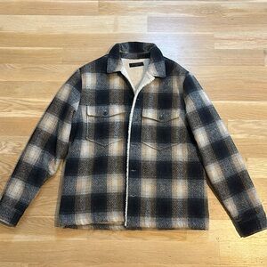 All saints tromso Sherpa lined jacket